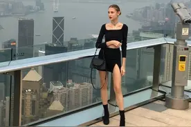 俄美女模特寻梦中国：在上海香港生活三年多之后，已经乐不思俄图片
