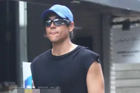 彭于晏怎么了？罕见露面不修边幅星味全无，还当街对陌生人竖中指图片