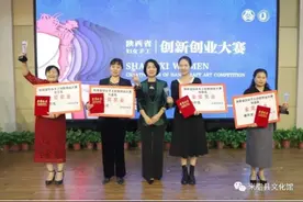 喜讯！米脂米贴画勇夺省级金奖！图片