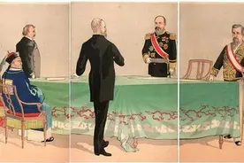 李鸿章马关谈判，因挨一枪为清朝节省一亿银子，这是真的吗？图片