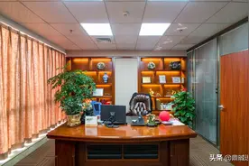 气派的中式古典办公室装修案例图片