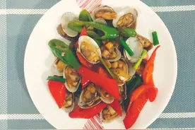 一人食之炒花甲图片