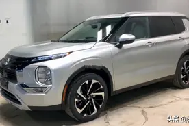 真的来了，三菱欧蓝德首次亮相，16万起，三缸奇骏可以不要了图片