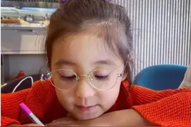 贾静雯女儿查出弱视：幸好没错过治疗黄金期图片