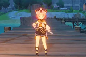 《原神》同为萝莉的迪奥娜，为何人气不如七七和可莉？图片