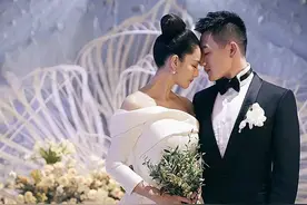 明星的梦幻花园婚礼，张馨予的白色花海、唐嫣的粉色水晶花房图片