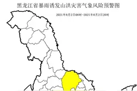 局地有大到暴雨！黑龙江省发布山洪黄色预警！哈尔滨强降水已致多处路段积水严重图片
