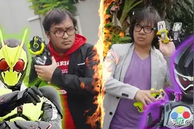 「特摄」假面骑士对决 假面骑士01 VS 假面骑士genm图片