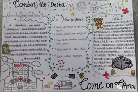 普及健康知识 开展心理疏导-管城回族区外国语学校主题手抄报集锦图片