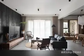 木质与手工砖结合，加入藤编元素，返璞归真的自然大宅图片