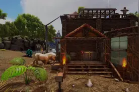 盘点Steam游戏的艺术建筑，《方舟生存进化》房子怎么造你说了算图片