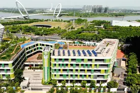 河西南这所公办小学，两年成热门图片