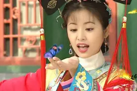 《还珠格格》三个版本的紫薇，林心如‍经典马伊琍温婉，你最爱谁图片