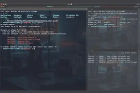 iTerm2 + Oh My Zsh 配置 MacOS 超级终端图片