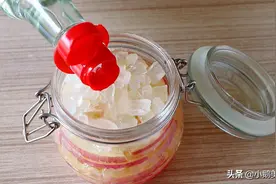 自制苹果醋，做法简单，健康零添加，5块钱做1罐，能喝一个月图片