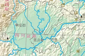 同样是两条大江交汇，涪陵城区规模为何赶不上重庆主城？图片