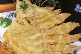 特色风味菜品香煎鱼图片
