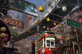 非常棒的一组场景插画作品欣赏！画面壮观画技相当高超！图片