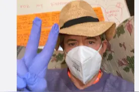 唐尼发微谢谢中国老铁为我庆生 网友吐槽：你口罩戴反了图片
