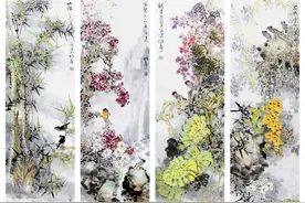赵占东的写意世界：一花一鸟皆有情，一草一木皆成风景图片