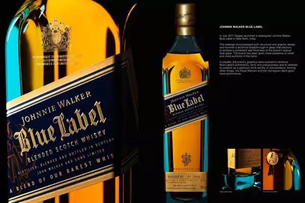 尊尼获加红牌、黑牌、金牌和蓝牌威士忌的区别？