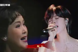 百年耀中华丨李谷一、郁可唯同唱《绒花》图片