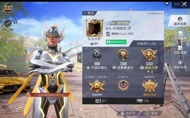 SS15Vx车队个人战绩