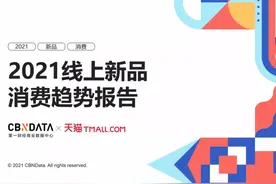 《2021线上新品消费趋势报告》：新品年年翻倍增长｜附报告下载图片