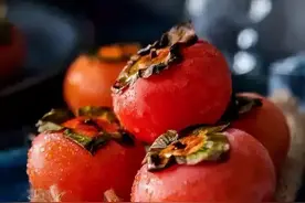 霜降“柿”宜，好吃，但要“柿”可而止图片