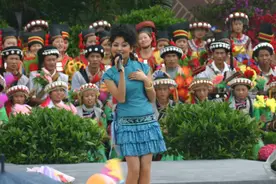 保山“端阳花街”老照片 满满的仪式感图片