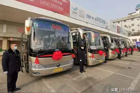 徐州枣庄城际公交开通运营图片