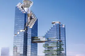 世界第一座全玻璃泳池长什么样？图片