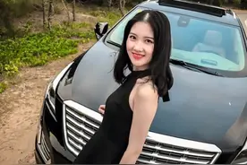 追高铁的凯迪拉克，追的女生应该没这个车主漂亮图片