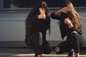 姐妹拍照小技巧，和你的（憨憨）闺蜜一起拍吧图片