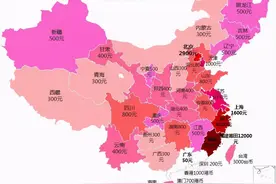 全国压岁钱地图出炉！广东50元，北京2900元，浙江更高图片