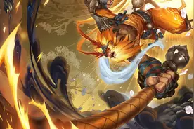 云顶：季末冲分看八重装，猴子主C人均肉坦，秒脆皮只需一棒图片