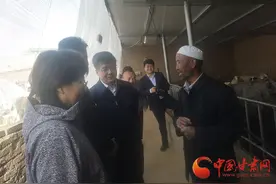 甘肃银行董事长刘青到东乡县开展脱贫攻坚帮扶工作图片