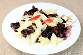 饭店的木耳炒山药为啥好吃，原来技巧都在这里，厨师长都这样做图片