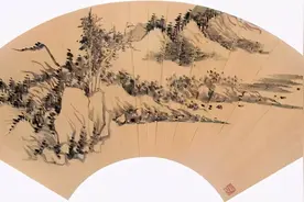 艺术推荐 | 古今名家山水扇面高清欣赏图片