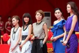 熊黛林真没浪费178的身高，一出场众人尴尬，范冰冰也不例外图片