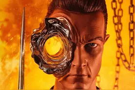 《终结者2》T1000 艺术面具、液态版艺术面具图片