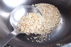 1碗大米炒一下，全家人的早餐都有了，冬天每天吃几口，营养暖身图片