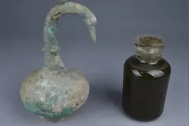河南出土青铜壶内不明液体被查明，竟是西汉古酒，还可止血消炎视频封面