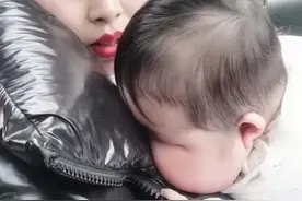 宝妈吐槽自家宝宝，脸型复刻蜡笔小新，网友：这脸是单独喂的吧图片