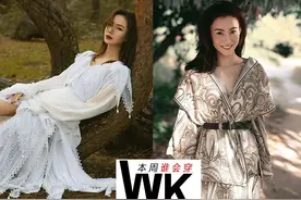 2020年第一条长裙，要像戚薇张柏芝的一样潇洒图片