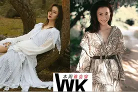 2020年第一条长裙，要像戚薇张柏芝的一样潇洒图片