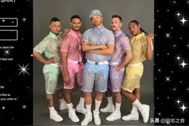 这套男装全都是蕾丝，你敢穿吗？图片