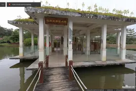 发现木结构｜云南省中科院西双版纳热带植物园防腐木栈道图片