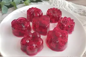 想吃果冻不用买，教你简单做法，水果味零添加，小孩大人都喜欢图片