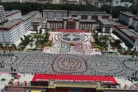 天祝：“千人锅庄”庆县庆图片